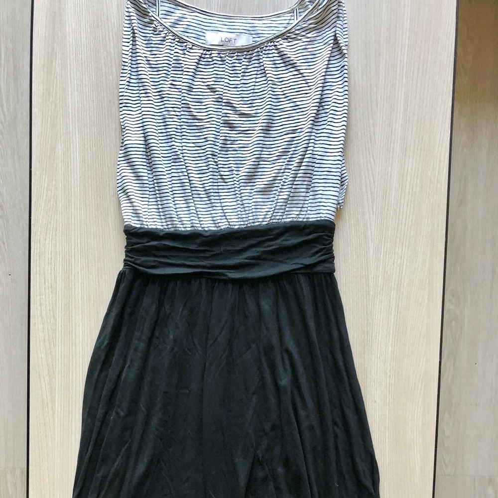 Ann Taylor LOFT Striped Knit Dress